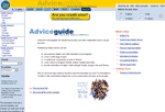 Adviceguide screenshot