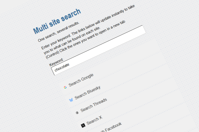 1 search, 8 result pages